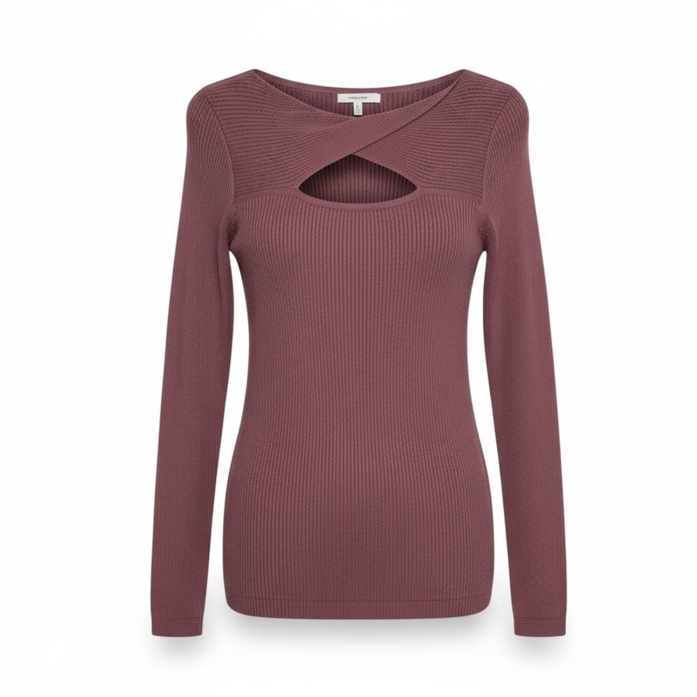 5 for $25🔥Maurices Mauve‎ Ribbed Sweater XS- New